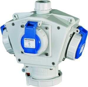 Mennekes 89154 socket combination Delta-Box IP67