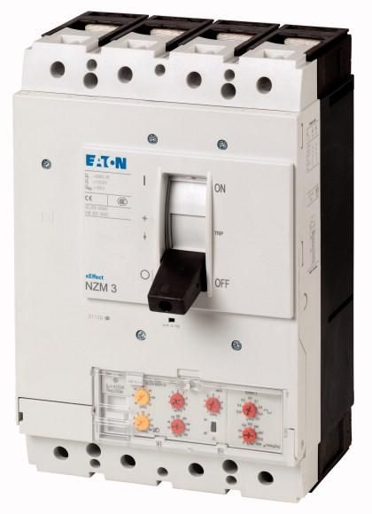 Eaton NZMN3-4-VE630-T circuit breaker 4p selective + earth, 150148