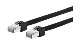 METZ CONNECT 13084F3000-E 6kV Flex500 Outdoor 3.0 m black patch cable