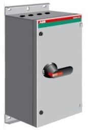 ABB Stotz-Kontakt OT250KLRR4TZ, safety switch 4-pole 132 kW 400V with black handle, 1SCA022461R5670