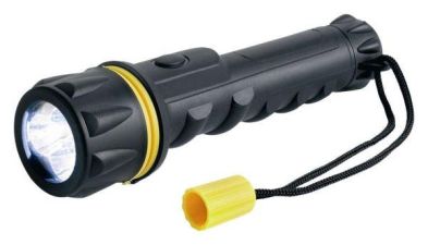 Hückmann 137508 RT5148 Small LED Rubber Torch LED flashlight