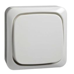 ELSO 562114 bel. 16A NOVIA/RENOVATION pure white surface-mounted button