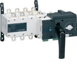 Hager HIB425M changeover switch with motor drive 4-pole 250A