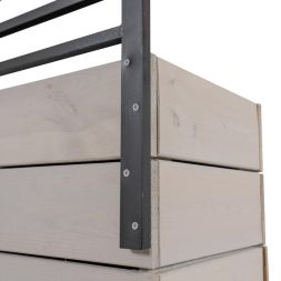 Siena Garden S83605 Metal Trellis Bed Bar 121x80 cm