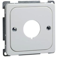ELSO 203064 Central plate control device with 22.5mm hole pure white