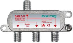 Axing SAB00212 2-way SAT splitter, 12 dB, 5