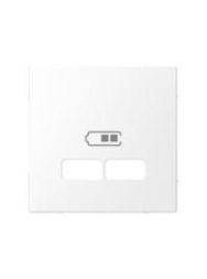 MERTEN MEG4367-6035 Central plate USB charging station, lotus white