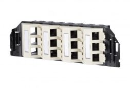 METZ CONNECT E-DATsubw 12x8 (8) GB3 empty data connection box pearl white, 1309361201-E