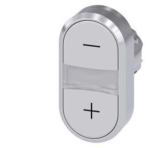 Siemens 3SU1050-3AB66-0AL0 double push button 22mm round