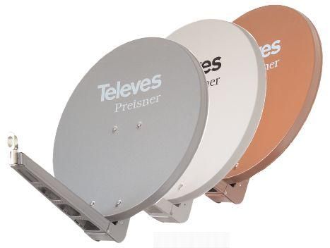 Televes S75QSD-Z 75x85cm aluminum professional reflector