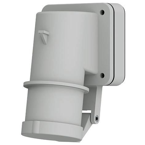 MENNEKES 20965 phase-switching surface-mounted plug, 16A5p1h 50V IP44