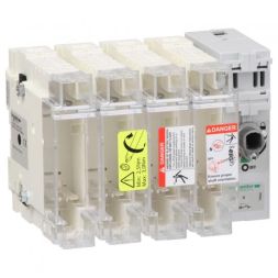 Schneider Electric GS2J4 with fuses TeSys GS2J 4p 100A DIN load disconnector