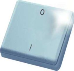 Eltako 30000080 wireless mini handheld transmitter FMH2S-ws white for key ring