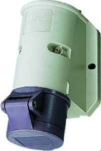Mennekes 1825 16A2P 25V IP44 wall socket