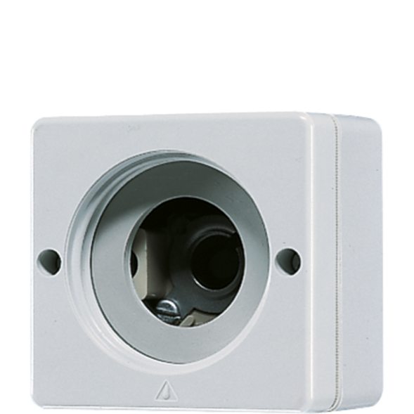 Jung 637-14W light signal (without cover), E14 thread, WG 600, grey