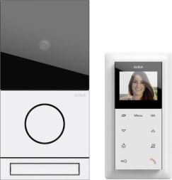 Gira 2416902 EFH package Video System 106 traffic white (lacquered)