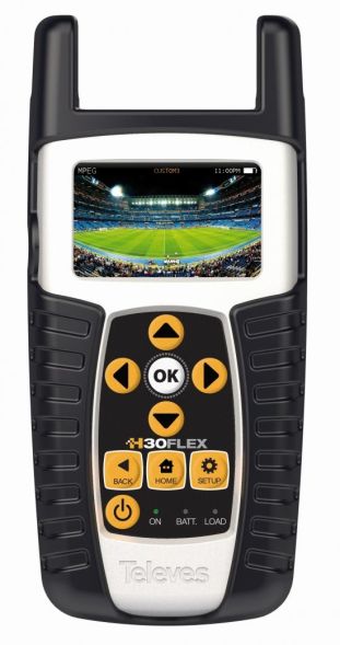 Televes H30S2T2-K DVB-S2 DVB-T2 not HEVC265 suitcase meter