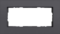 Gira 1002408 2f oM Esprit Alu anthra cover frame