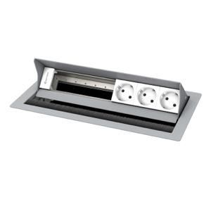 Kindermann 7492000083 CablePort standard2 6-way 3x power table mounting housing