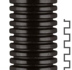 Flexa 10207202095 ROHRflex Multi-PA12 DN95 black solid plastic corrugated hose