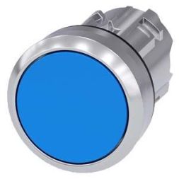 Siemens 3SU1050-0AB50-0AA0 push button 22mm round blue