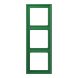 Jung LC983219 frame, 3-way, LS 990, dark green ( LC32050 )