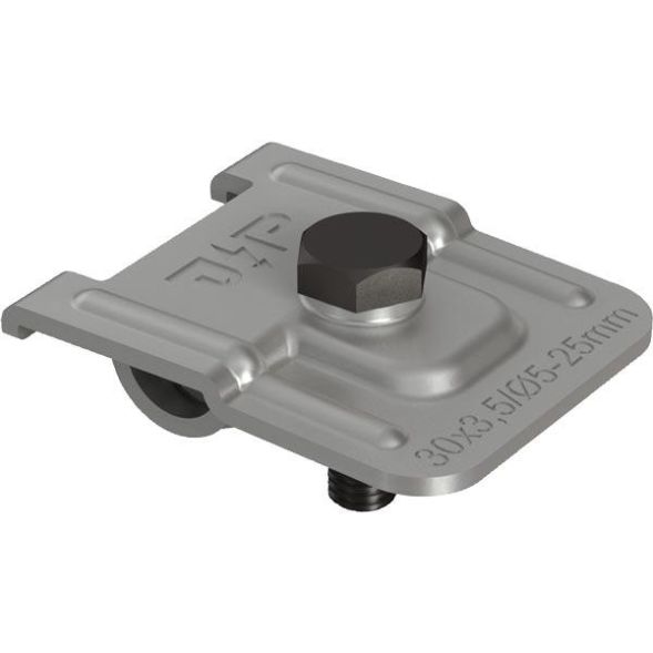 Pröpster 111 796 St/blank fl. 30mm D:5-25mm connecting clamp