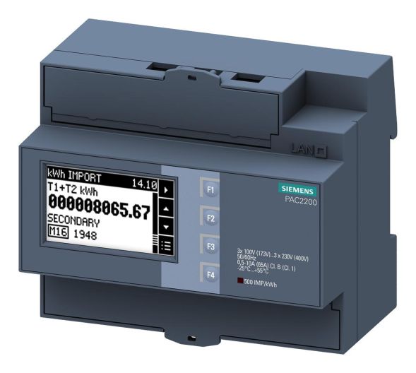 Siemens 7KM2200-2EA40-1GA1 SENTRON 7KM PAC2200 400V measuring device