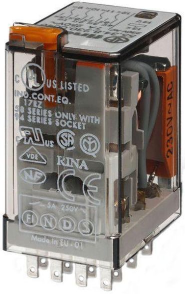 Finder 55.34.8.110.0054 Miniature industrial plug-in relay