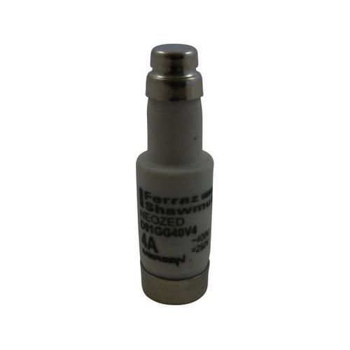 Mersen 01700.004000 1700.004 D01 4A ~400V/-250V gG NEOZED fuse link