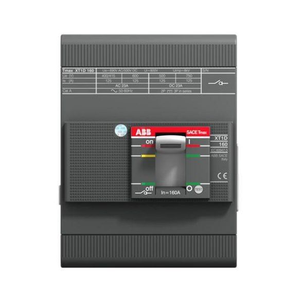 ABB Stotz-Kontakt 1SDA075613R0001 XT1S-D 125 4P FF UL/CSA circuit breaker