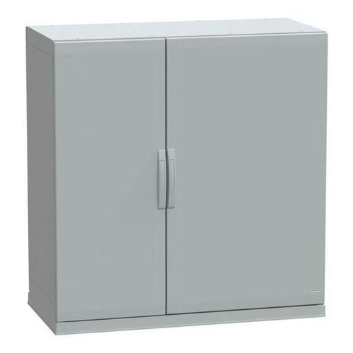 Schneider Electric NSYPLAZ12126G 7035 POLY-WS 1250X1250X620 2 DOORS standing cabinet