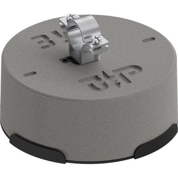 Pröpster 672 000 flat d. 5kg HVC50-cable support V2A D:22.9 roof cable support