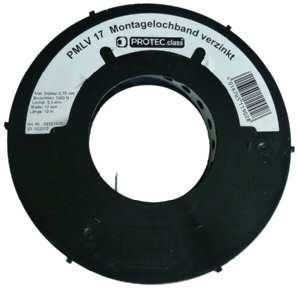 PROTEC.class 05101902 U-clamps/counter pans mounting hole band galvanized 17mm PMLV17