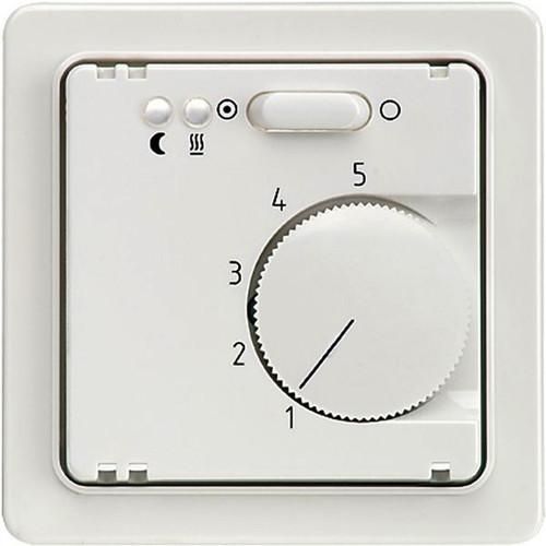 ELSO 227204 central plate for electric temperature controller pure white