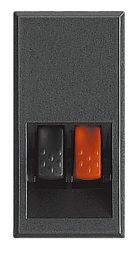 Bticino HS4294 speaker terminal, (anthracite)
