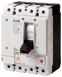Eaton NZMH2-4-AF90-BT-NA circuit breaker, 4p, 90A, box terminals, 153395