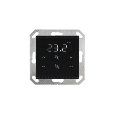 Elsner Cala KNX T 202 Sunblind black RAL9005 room temperature controller