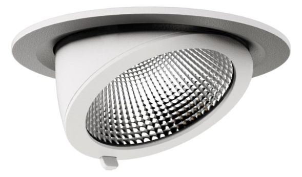 Ledxon 8100818 DLA1 25W 3467lm 3000K 40° white LED recessed ceiling spotlight