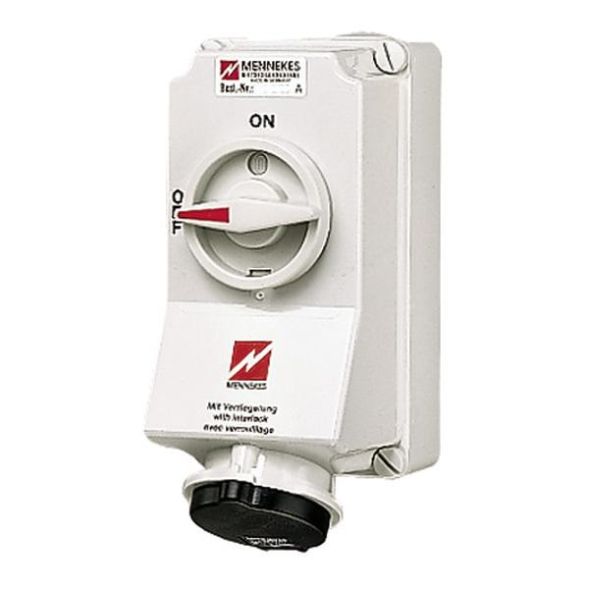 Mennekes 5787A DUO 32A 5-pole 5h 600-690V IP44 wall socket