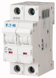 Eaton PXL-B50/2 circuit breaker, 50A, 2p, B-Char , 236242