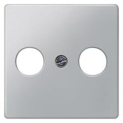 Siemens 5TG1253 antenna cover plate 55x55 aluminum metallic