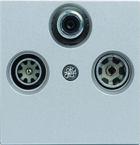 HHG 92510041 Novella central plate antenna socket 3-hole