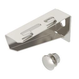 OBO Bettermann 6424400 MWAG 12 11 A2 stainless steel for mesh cable tray wall and support bracket