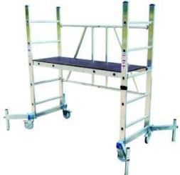 PROTEC.class 05104448 Ladders Folding mobile scaffold PKRMK with anti-tilt device