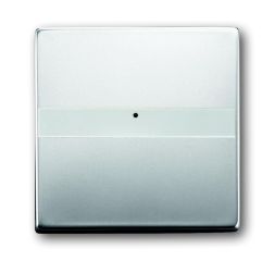 Busch-Jaeger 1764 NLI-866 rocker switch, with labelling field, stainless steel