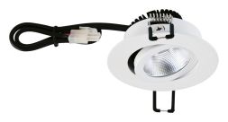 EVN PC20030102 3W 3000K 300lm R sb ws LED recessed ceiling spotlight