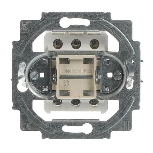 Busch-Jaeger 2000/6/2 US rocker switch insert, 2-pole, on and off switching