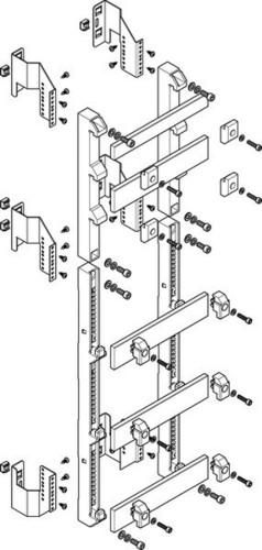 ABN deep 185mm with CU 50x10mm 5-pole 150mm busbar module (MTSC18985)