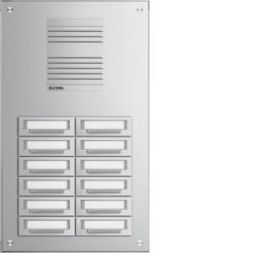 Elcom 5412711 AP-Door station TAP-12/2 EV1 STABILA silver